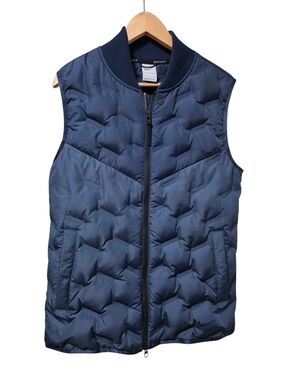 Mens Nike Thermafit ADV Full Zip Golf Vest Obsidian Blue Size S